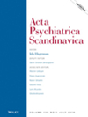 ACTA PSYCHIATRICA SCANDINAVICA雜志封面